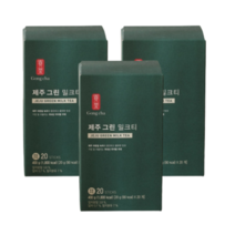 공차 제주 말차 녹차 라떼 가루 그린티 밀크티 파우더 스틱 20포 X 3Box