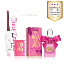 [공식] 쥬시꾸뛰르 비바라쥬시 핑크 꾸뛰르 EDP 선물포장 [핸드크림+샘플+쇼핑백 증정], 30ml