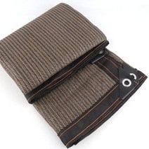 egi휀스 중고 해태망 돼지천 실족 방지망 방화폼 패드 이미지 보양 텅스텐4가지 색상 85% 음영 자외선 방지, 01 Coffee_24 3mx4m