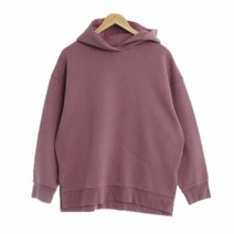 유니클로 인디핑크 면혼방 박시후드티 여자 XL [115] 8785