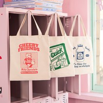 뉴스텔지아 데일리 여름 숄더 에코백