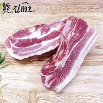 진미트 국내산 한돈 1등급 이상 냉장 삼겹살 500g+500g 보쌈용(껍질있음), 1개, 1000