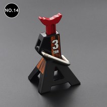 엔진 크레인 RC 자동차 장식용 차고 시리즈 장난감 제리 캔 버킷 배송 케이스 사다리 금속 삽 도구 TRX4 SCX10 WPL ZW 1/10 스케일, 14 N0.14