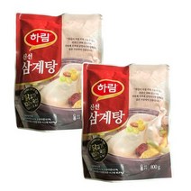 하림 신선삼계탕 800g 2봉/구.고향삼계탕, 2개