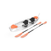 바닥이보이는 투명 카약 카누제주 수상 레저 물고기 수중 관찰 1인2인 펜션, G