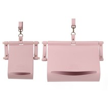 세컨드포그 캠핑 감성 휴지 키친타올 걸이 세트, 라일락세트