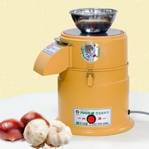 푸드엠 올킷 옐로우 밤탈피기 밤까는기계 밤박피기 밤깍는기계 밤깎는기계 마늘 도토리 가정용 소형 FD2021