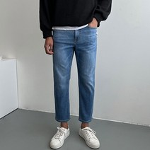 남자 퀄리티 워싱 청바지 스판 일자 데님 팬츠 진청 중청 연청 봄 가을 겨울 옷 코디