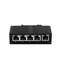 네트워크 스위치 허브 Industrial Grade Fast Switch 5-Port 10Mbps/100Mbps RJ45 Unmanaged Network Split, 한개옵션0