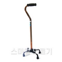 노인지팡이 어르신지팡이- 노바 사발지팡이 네발지팡이, 브라운