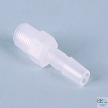 숫나사선 어댑터 나사선과 호스 연결용 Natural PP PVDF (Teflon) C20-140-23 PPTA06, 3) Tube Fitting PVDF (Teflon) 1/4inch NPT 1/4inch 6.35mm