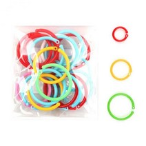 1000 칼라링 (소 중 대) 색상혼합 카드링 책철링, 소