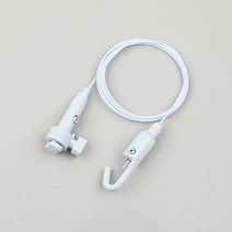 철물백화점 액자걸이 액자레일 와이어액자걸이 픽쳐레일 그림걸이, 1개, B7 멀티형 강력잠금(소) 화이트