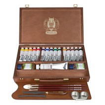 동아측기 [쉬민케] 무씨니 유화물감 우든세트 15색*35ml