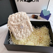 핸드폰 코바늘 가방 뜨기 diy 망스티치 손뜨개 네트백 네트백뜨기 _ 97968EA, 4코바늘폰가방-브라운