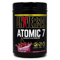 유니버셜뉴트리션 아토믹 7 BCAA 퍼포먼스 서플먼트 블랙 체리 밤, 1kg, 5개