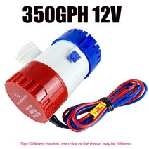 보트 워터펌프 요트 수리 모터 호환용 350-1100gph 빌지 전기 1224v 잠수정 해양 액세서리 저소음 호환, 01 350GPH 12V