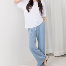 밴딩 일자바지세트 쿨링 원마일웨어 데일리 여름옷