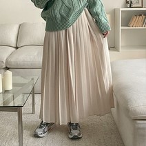 리엘디 나시 플리츠 롱 원피스 68585 빅사이즈 여성의류