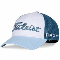 타이틀리스트(Titleist) 골프 모자 투어 퍼포먼스 메쉬 캡 HJ1CPM-BLW, 블루  라이트 블루  화이트