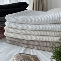 순면 60수 피그먼트워싱 침대에 깔고 덮는 패드겸이불 퀸 라지킹 이스턴킹 누빔 퀼팅, 화이트