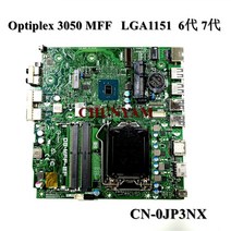 Dell Optiplex 3050 용 새 DB-MFF-BF MFF 미니 데스크탑 PC 마더 보드 LGA1151 CN-0JP3NX JP3NX 메인 100%, 한개옵션0