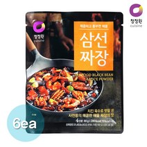 청정원 삼선짜장분말80gx6개, 80g, 6개