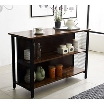 모던 아일랜드 2단수납 홈바테이블1200 빈티지 가구 식탁 거실 조리대 넓은, 1200_홈바_아카시아