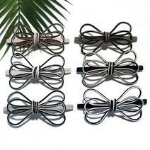 퐁냥퐁냥 단아하고 여성스러운 리본자동핀