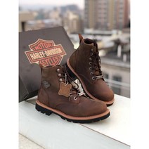 싼타팡 할리데이비슨 워커 부츠 남녀공용 오토바이 슈즈 Harley Davidson, 270MM