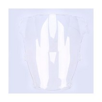 POSSBAY 오토바이 윈드 실드 스즈키 SV650 SV1000 2003-2009 04 05 06 07 08 자전거 스크린 더블 버블 디플렉터, clear