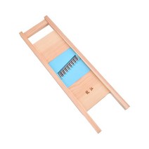 파채기계 파절기 절단기 파써는 기계 업소용새로운 솔리드 우드 감자 그리드 슬라이서 그물 꽃 야채 골판지, 01