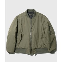 JEMUT 카디 오버핏 MA-1 자켓 세이지 YHJK2319 Cardi Overfit Ma-1 Jacket Sage YHJK2319