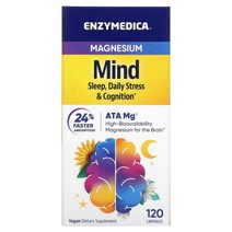 엔자이메디카 Enzymedica 마그네슘 마인드 캡슐 120정