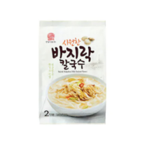 한일본고장 시원한 바지락 칼국수 2인, 477.6g, 10개