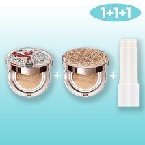 풀커버[복합]쿠션2개 + 워터밤1개 [15g+15g+10g] 스타일71 트윙클라 [복합 피부 추천], 1개, XOXO21호+로즈골드다이아글리터21호(복합)+워터밤