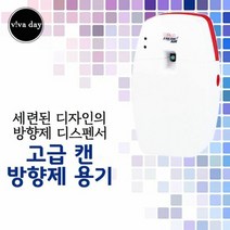 VH-63 고급 캔 방향제 디스펜서 용기 건전지사용, 상세페이지 참조