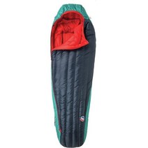 빅아그네스 Big Agnes 데이지 마에 침낭: 0F 다운 여성용, BAG00EY Navy/Aqua, Petite/Right Zip