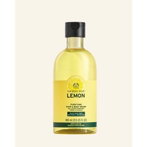 더바디샵 레몬 퓨리파잉 헤어 앤 바디 워시, 1, 400ml