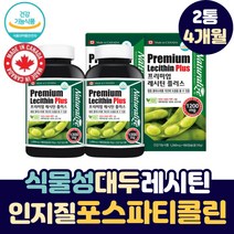 인지질 포스파티콜린 콜레스테롤 LDL 개선 영양제 성인 중장년 캐나다 수입 식물성 레시틴 leithin 100% 대두유 추출물 여성 남성 여자 남자 우먼 포맨 건강 보조 식품