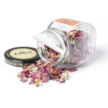 잎차 유기농차 장미향차 서양전통차 로즈플라워 미니 유리병 케이크재료 향기로운차, 상세페이지참조