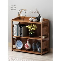 빈티지 원목 수납장 레트로 서랍장 북유럽 고전 복고 다양한 크기, 2단 개방형 70X29X69