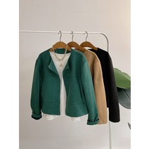 허니제이 / 트레브 넌카라 스웨이드 여유핏 자켓(3color)