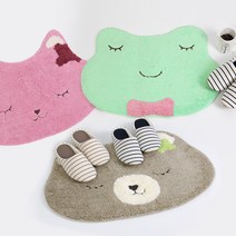 스파이더맨 아이들방발매트 카페트 아이방러그, 곰
