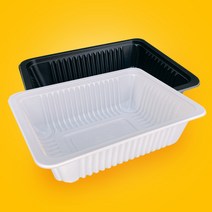 일회용 실링용기 84호 500개 1500ml 족발 보쌈 곱창 포장 배달용기 국내생산 23186, 백색(500개)