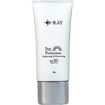 d-ray 선 프로텍션 크림 (40g) 얼굴이나 전신에도 사용할 수 있는 자외선 차단제 (워터프루프 비누 오프 무첨가) 트라넥삼산 배합 spf50+ pa++++