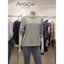 안지크 면혼방 입술라인 티셔츠 DE2TS5530