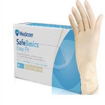 메디컴 다용도 일회용 라텍스 니트릴 치과용 병동용 덴탈글러브 장갑 SMALL 100매, 100매입, 1개