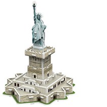 입체퍼즐 자유의여신상 페이퍼락 3D 퍼즐 종이 학습교구 3D 입체퍼즐 건축물 종이 입체퍼즐 입체 퍼즐 3D 입체퍼즐