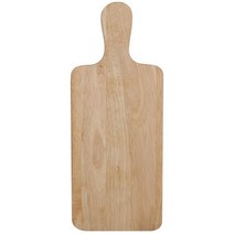 하버 원목 슬림 도마, 고무나무 원목 내추럴, 9개